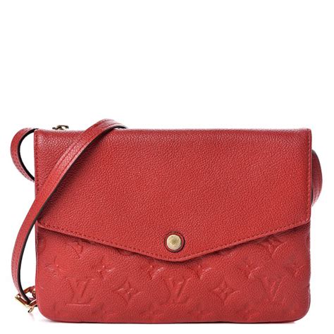 LOUIS VUITTON Empreinte Twice Cherry .